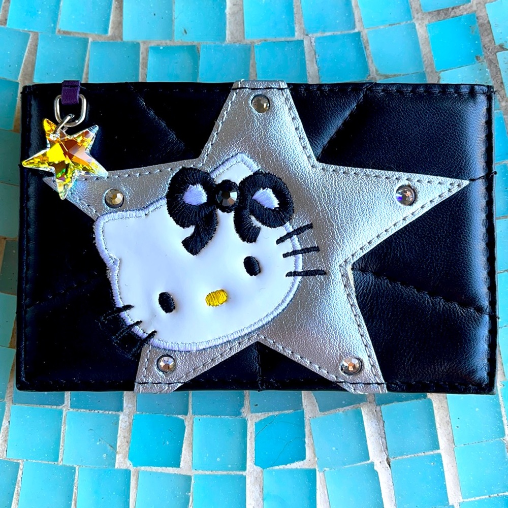 Swarovski x hello kitty card holder